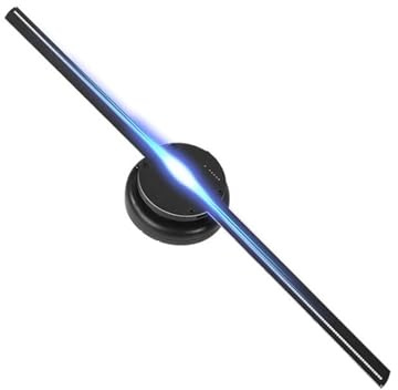 3D WiFi 224 LED Holographic Projector Hologram Fan Advertising Projection 8G Holographic Lamp Advertising Display