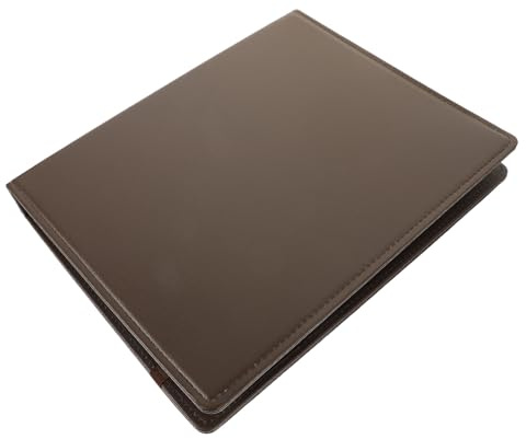 OSALADI Album per Collezione Banconote e Monete Capacità con Custodia Resistente e Portatile per Collezionisti Francobolli e Soldi Raccoglitore Anelli Standard Colore Colore Casuale