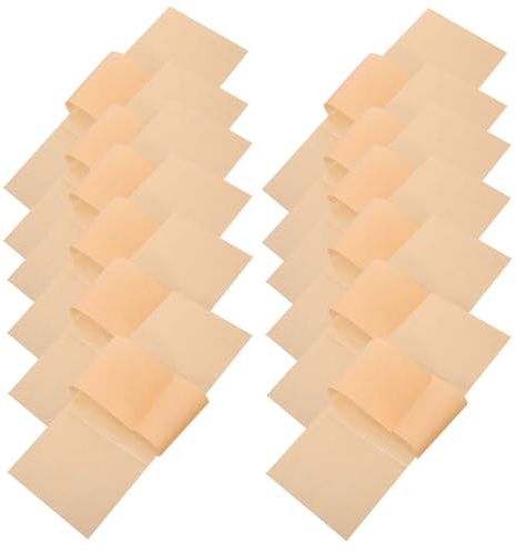 BAZEITFLOW Lot De 100 Moules À En Papier Sulfurisé Antiadhésif Résistants À L'Huile Kaki Sans En Silicone