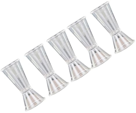 Sosoport 5 pezzi Misurino per Cocktail Tazza Graduata Strumento Bar Versatile per Misurare Alcolici con Precisione per Feste e Home