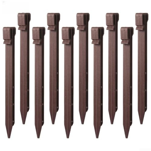 Garden Anchoring Stakes, 12 Pack for Securing Netting and Enhancing Your Outdoor Space