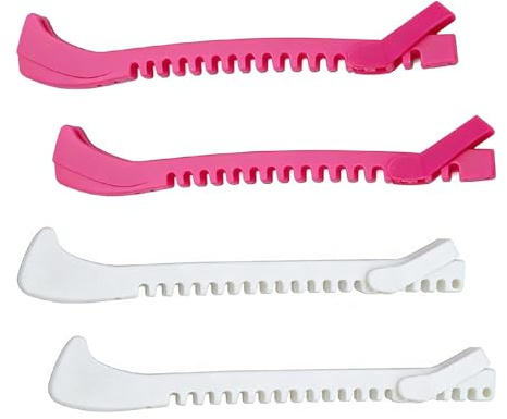 Mixxiula 2 Paio Protezioni Lame Pattini Ghiaccio, Coprilama Regolabili per Pattini da Hockey e Pattinaggio Artistici, Protezione Lama Pattinaggio Ghiaccio Regolabili per Bambini e Adulti