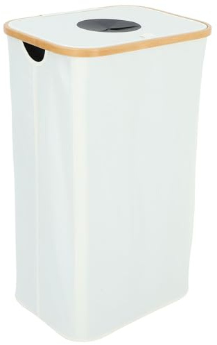 ARTIBETTER Large Capacity Bottle Recycling Bin 105l with Removable Inner Bag and Oxford Fabric Cover Lid, Foldable Frame Indoor Bottle Storage Basket for Kitchen Sorting and Deposit
