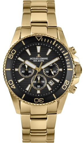 JACQUES LEMANS Liverpool Diver 1-2206M Herrenchronograph