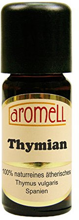 aromell Thymian - 100% naturreines, ätherisches Öl aus Spanien, 10 ml