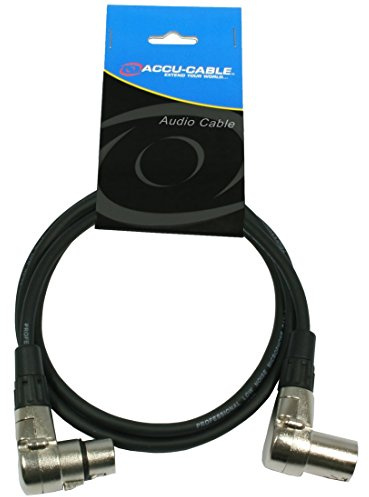 Accu Cable 1.5m XLR-XLR Microphone Audio Cable