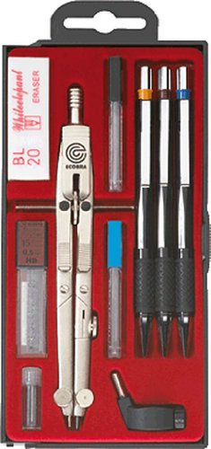 Ecobra Schnellverstellzirkel Silver Master matt vernickelt