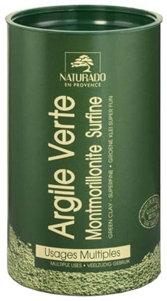 Argile Verte Surfine Montmorillonite 300 g Naturado