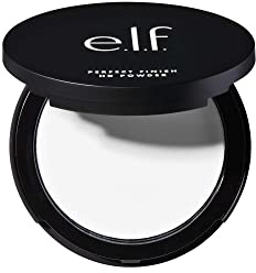 e.l.f. Perfect Finish HD Powder, Blurs Fine Lines & Imperfections, All Day Wear, Perfect for On The Go, 0.28 Oz