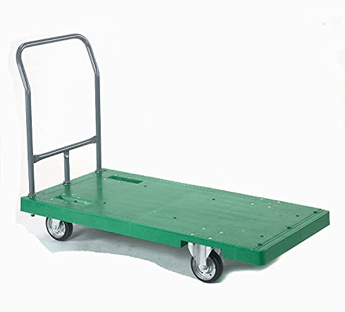 Global Industrial Plastic Deck Platform Truck 52 x 25 2000 Lb. Capacity