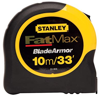 STANLEY FatMax 33-805 BladeArmor 10m/33' measuring tape
