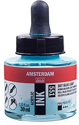 Amsterdam 17205510 Acryl-Tinte, Himmelblaues Licht, Einheitsgröße