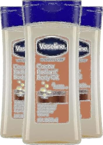 Vaseline – Lot de 3 gels Intensive Care pour le corps au beurre de cacao, 200 ml