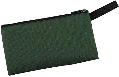 Kleine Fahrrad Werkzeugtasche, robuste Polyester Fahrrad Reparaturtasche, wasserdichte Fahrrad-Aufbewahrungstasche, Reißverschluss, Werkzeug, Tasche, Handtasche, Fahrradzubehör, Grün, Small