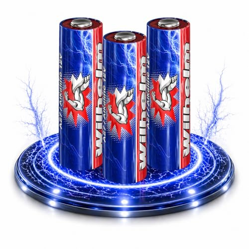 Wilhelm A27 Batterien 12V 25 mAh Alkaline (MN27, V27GA, LR27A) – 3 Stück