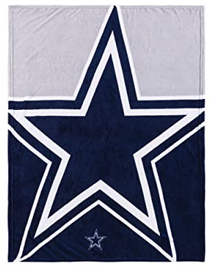 FOCO Dallas Cowboys NFL Supreme Slumber Plüschdecke