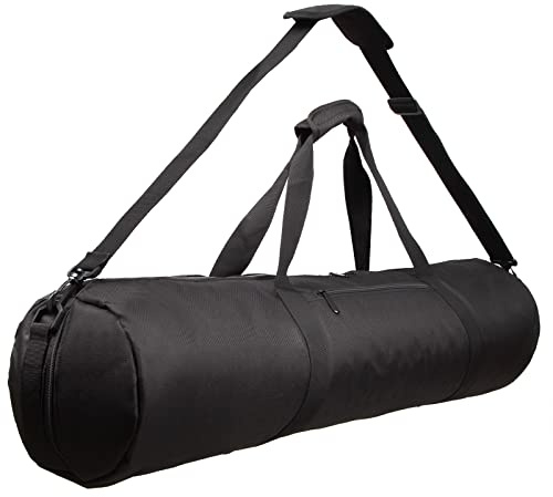 BOLLUMA Bolsa de trípode Acolchada de Espuma, Bolsa de Transporte para luz de fotografía, Correa de Hombro Ajustable, Bolsa de Almacenamiento Grande y Resistente para Soporte de luz, 90x20cm