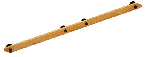Lsoiup Wand-Handläufe aus Holz für Treppen im Innenbereich, Treppen-Handlauf, Rutschfester Handlauf aus Holz für Home-Loft-Korridor-Treppe max. 200 kg belasten