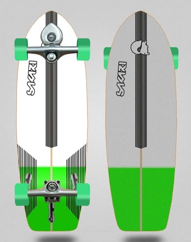 Sakari Surfskate Complete with Buri Trucks - Skateboard Surf Aloin 29