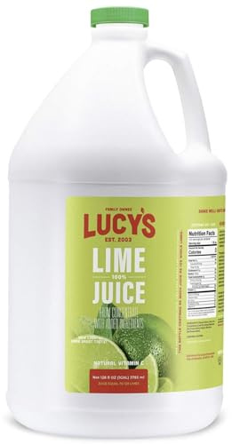 Lucy’s Family Owned - 100% Lime Juice Gallon (128fl oz.)