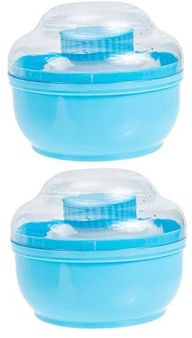 Ipetboom 2sätze Puder Aufbewahrungsbox Für Junge Mädchen Puderquastenhülle Puderbox Für Junge Mädchen Im Haushalt Puderquastenbox Für Neugeborene