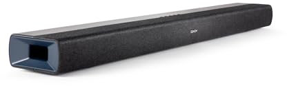 Denon Dolby Atmos Soundbar for TV with Built-in Down-firing Subwoofers DHT-S218 Dialog Enhancer, 4K HDMI eARC, and Bluetooth