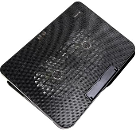 Laptopstativ med fläkt | Kylställ för bärbar dator | Kylpanna för bärbar dator | skrivbordsstativ med laptopfläkt |15,6 tum datorkylstativ för laptop-kylare, undvik överhettning