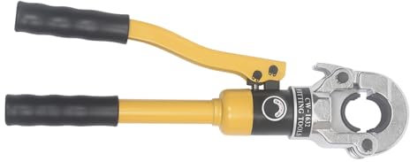 Hydraulic Crimping Tool With Dies Hydraulische Presszange Mit Geberit Verbundrohr Rohr Kontur Rohrpresszange Th Hydraulisch Kabelschuhe Crimpzangen Crimpwerkzeug Set FüR Kupfer Aluminium 16-32Mm