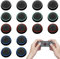 16 pezzi di stick cappucci in silicone per stick, accessori per controller, attacchi per stick, cappucci in silicone antiscivolo per impugnatura joystick Compatibile con PS5, PS4, Xbox