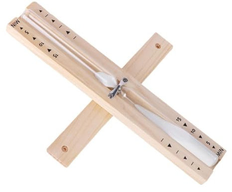 Sablier de sauna 15 minutes, montage mural rotatif en bois, résistant à la chaleur avec horloge de sable, résistant aux heures G