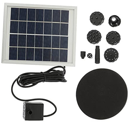 CAXUSD Solar-teichpumpe Wasserpumpe Springbrunnenpumpe Gartenwasserpumpe Solar-springbrunnenpumpe Für Teich Und Garten