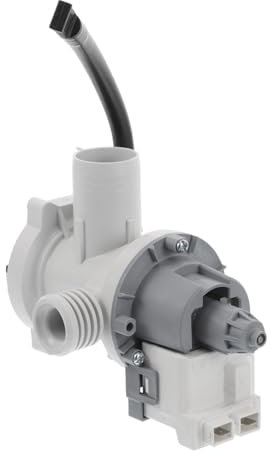 SHINEOFI Pompe de Vidange pour Lave-linge, Moteur Puissant, Compatible Modèles Variés, Pompe à Eau Claire pour Évacuation, Accessoire Essentiel pour Machine à Laver Ménagère