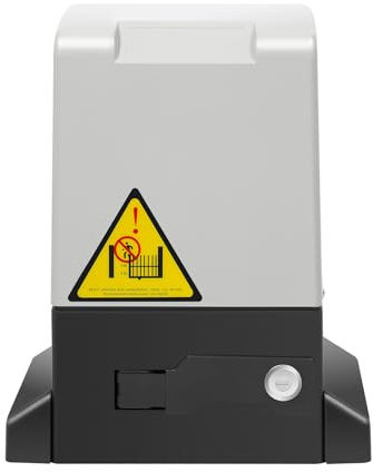 Door Opener, 550W Automatic Sliding Gate Opener, Heavy Duty Gate Operator for Gate Up to 1200 kg,with Racks & 2 Remote Control Security Gate Operator AC for Yard Gate Factory