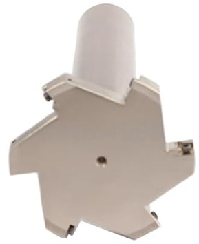 Geradverzahnt mit Wendeplatten CCMT060204 T-Nutenfräser 42CRMO Stahlseite(HTS30-H10-C16-150-2T)