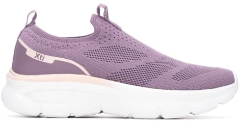 XTI - Zapatilla Mujer Lila - Calzado Cómodo y Versátil - Moda Casual - Modelo 14539303 (Talla 36)