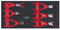 KS Tools 7135006 SCS Seegering Zangen Satz, 6 teilig in 1/3 Systemeinlage