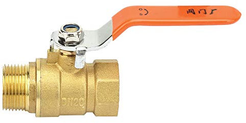 Akozon 3/4 BSP DN20 - Robinet à tournant sphérique en laiton