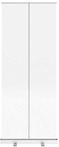 MSQL Pop Up Pull Up Roller Banner Transparent Plastic Screen Sneeze Guard, Spit Protection, for Barbershop Subway Station Restaurants Gym Social Distancing