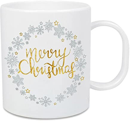 artboxONE Großer Kinderbecher Merry Christmas! n.1 von Psychae - Weihnachten