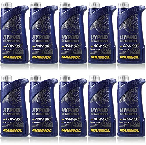 QR-Parts Set 85493745 MN8106-1 10L Original MANNOL Hypoid Getriebeöl 80W-90 API GL 4/GL 5 LS