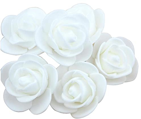 PiniceCore 6 Stücke Rose Haarklammern Hochzeit Braut Weiße Haar Pin U Shape Haarnadel Brautjungfer Frauen Zubehör