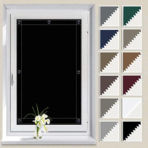 Dachfenster Rollo Ohne Bohren, Sehr weich und formbar, Rollos FüR Fenster Ohne Bohren Verdunkelungsrollo Dachfenster für Windows Velux Roto Solarschutz Wärmereduzierung