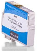 Inkadoo Druckerpatronen kompatibel zu Epson C13T09614010 / T0961 Tintenpatrone Stylus Photo R 2880