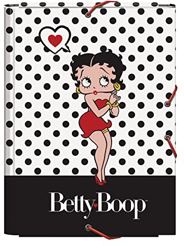 Dohe - A4-Plus-Ordner mit 3 Laschen - Betty Boop