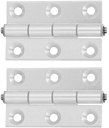 Charnière plate, charnière en aluminium de dureté élevée d'oxydation anodique pour la maison