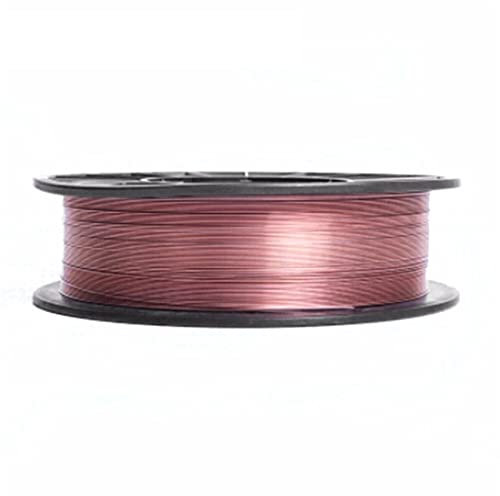Temhyu ER50-6 Gasless Flux Cored Wire, E71T-GS 1kg 0.8mm 1.0mm Gas Shield or No Gas Carbon Steel Welding Material, (Size : ER50 6 0.8mm)