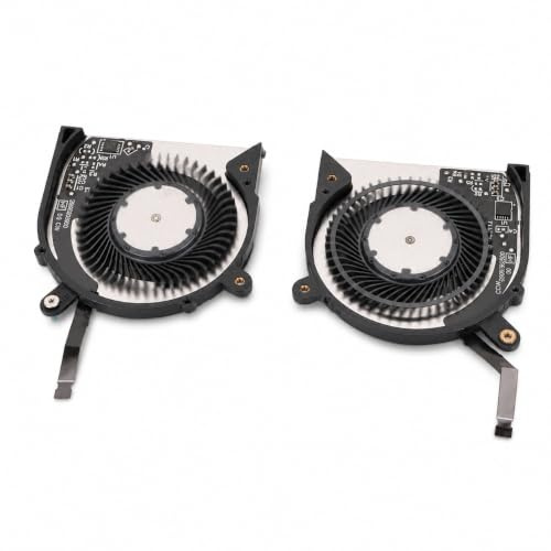 Elprico Laptop Cooling Fan for Dell XPS 13 7390,2 in 1 Replacement Cooling Fan Laptop Accessories for Dell XPS 13 7390 2 in 1 0VDFK8 VDFK8 (CPU GPU)