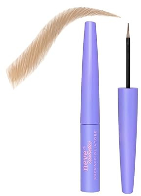 Neve Cosmetics Augenbrauen Blond Flüssige Augenbrauenfarbe Hellblond bis Warmbraun Vegan 4ml