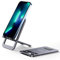 JSAUX Handy Ständer 2er-Pack, Faltbarer Aluminium Handyhalterung Tisch Tragbar Handy Halterung Dicker-Hülle-freundlich Kompatibel mit iPhone 16 15 14 13 Pro Max Samsung S25 S24 S23 S22 Kindle-Grau