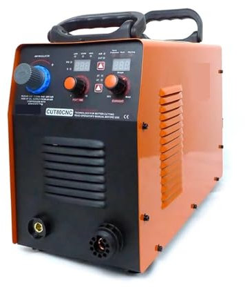 EDEDE Saldatrice, CUT-80 LGK-80 CUT80 LGK80 220 80Amp Macchina da Taglio al Plasma CNC con Taglio al Plasma ad Arco Non HF con cannello for Saldatura IPT80 per Principianti e saldatori Professionisti